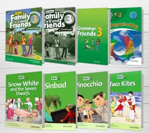 پک آموزشی American Family and Friends ۳ Second Edition