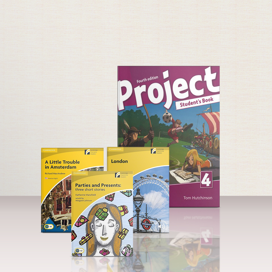 کتاب Project 4– 4th Edition and Stories Full Pack | پک کامل کتاب پراجکت 4 ویرایش چهارم و کتاب های داستان